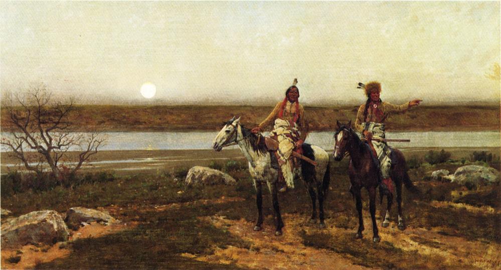 In Pastures New — Henry F Farny