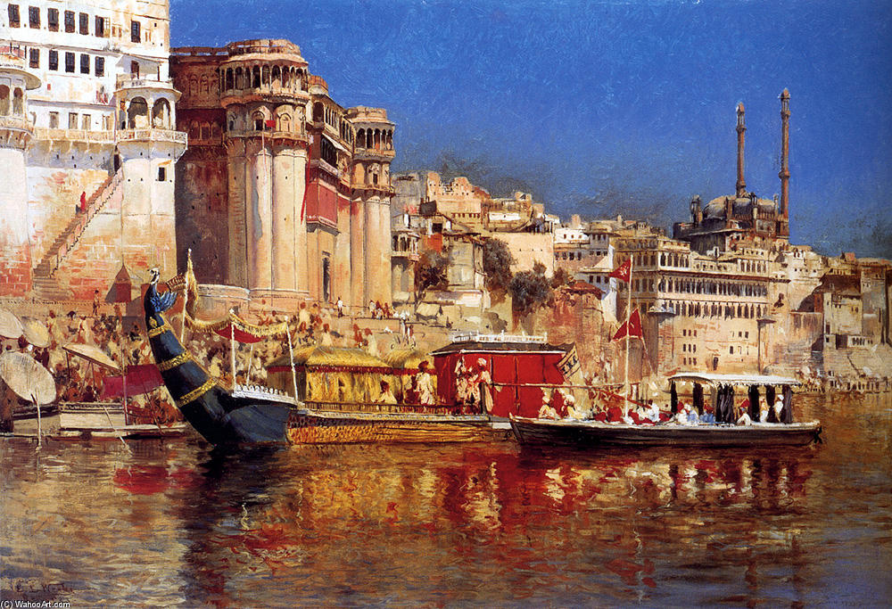 The Barge Of The Maharaja Of Benares — Edwin Lord Weeks