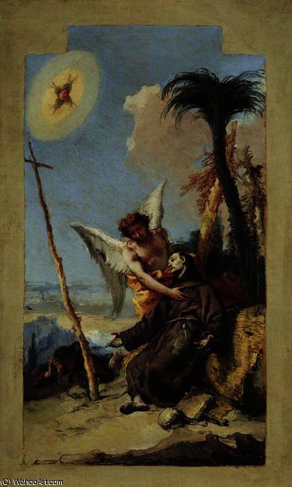 Stigmatization Of Saint Francis — Giambattista Tiepolo