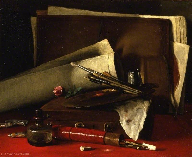 The Attributes Of Painting — François Bonvin