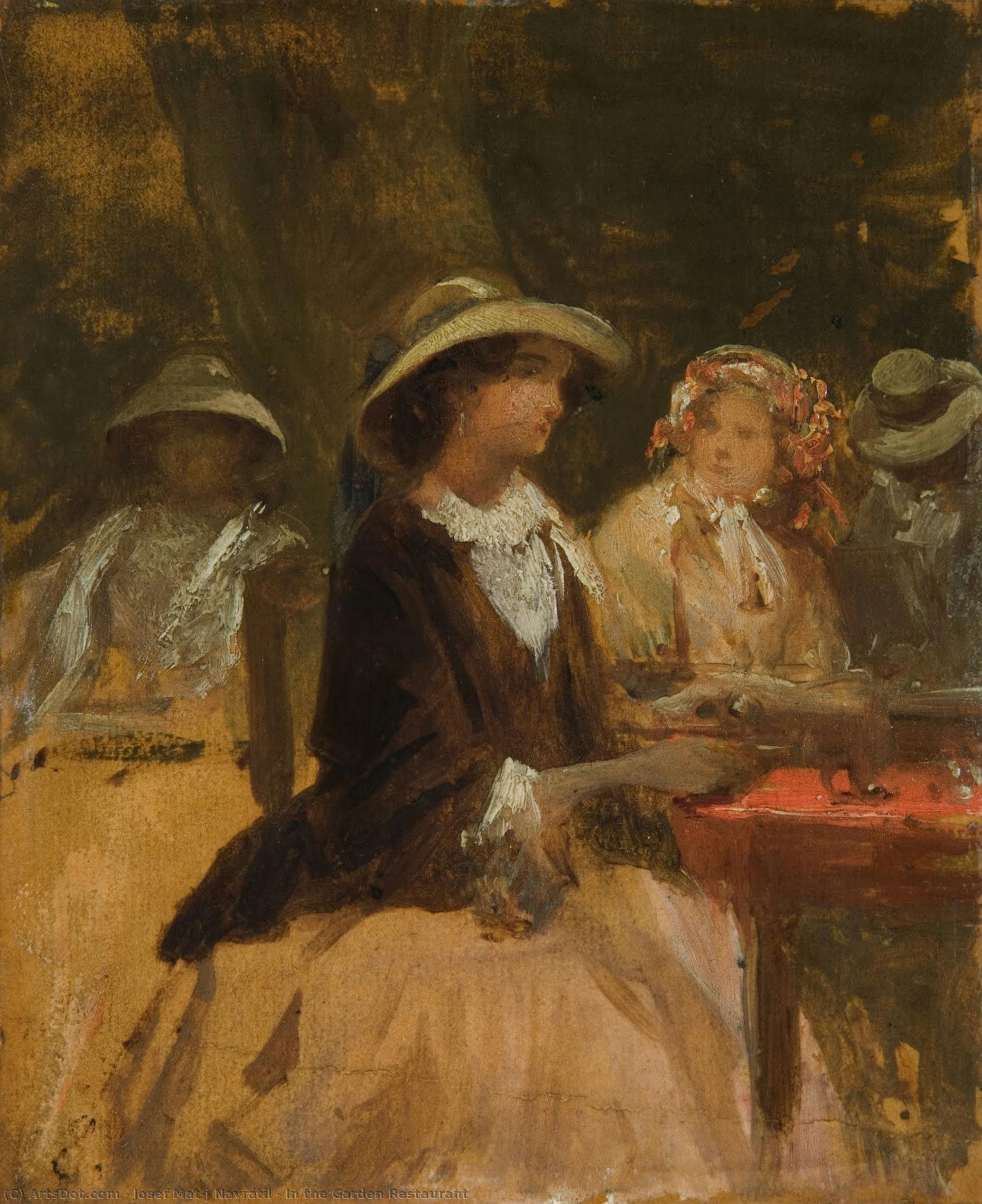 In The Garden Restaurant — Josef Matěj Navrátil