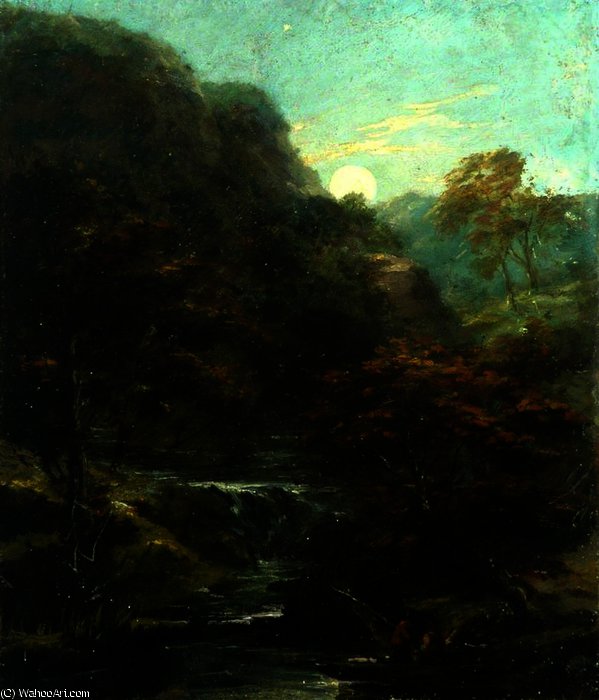 Evening On The River — Уильям Джеймс Мюллер