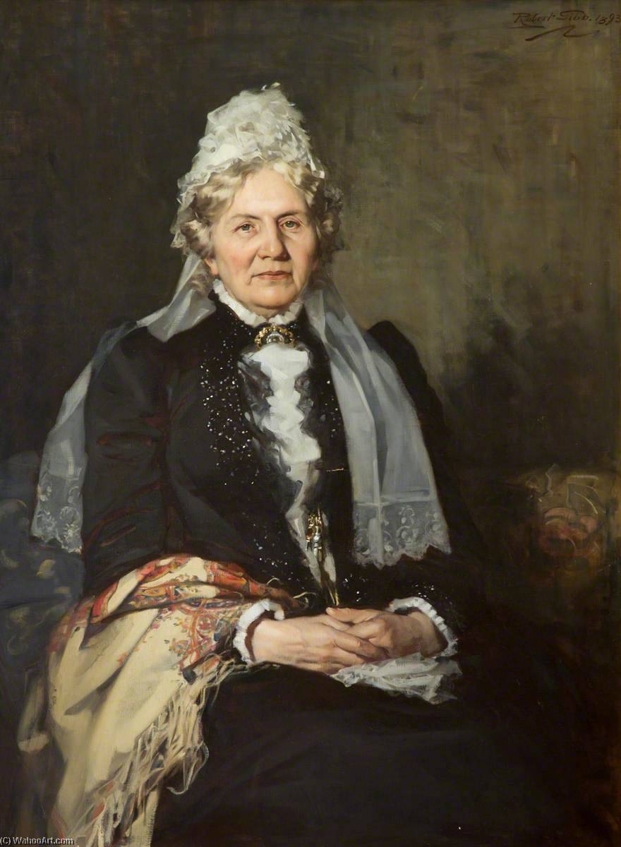 Janet Webster (1819–1908), Mother Of Sir Francis Webster — Robert Gibb