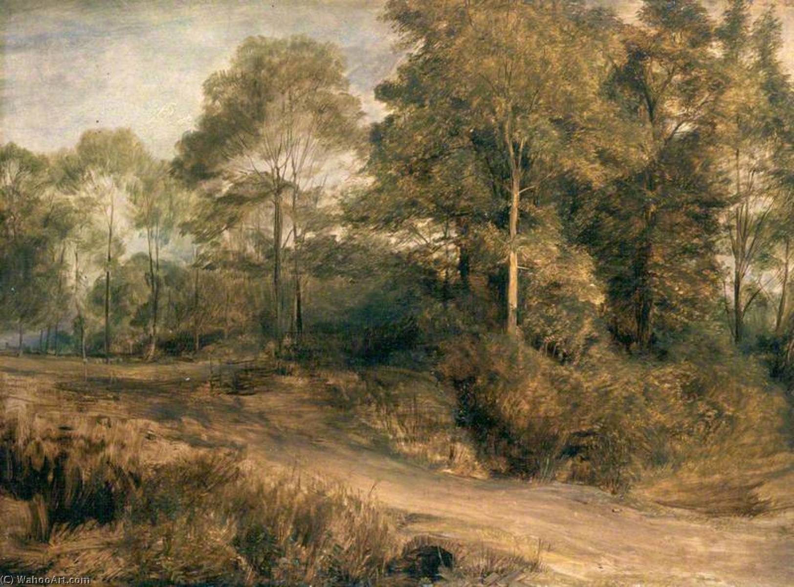 A Wooded Landscape — Sir David Wilkie