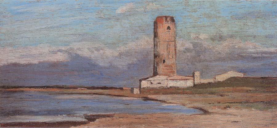 La Torre Rossa (also Known As La Torre Del Marzocco) — Giovanni Fattori
