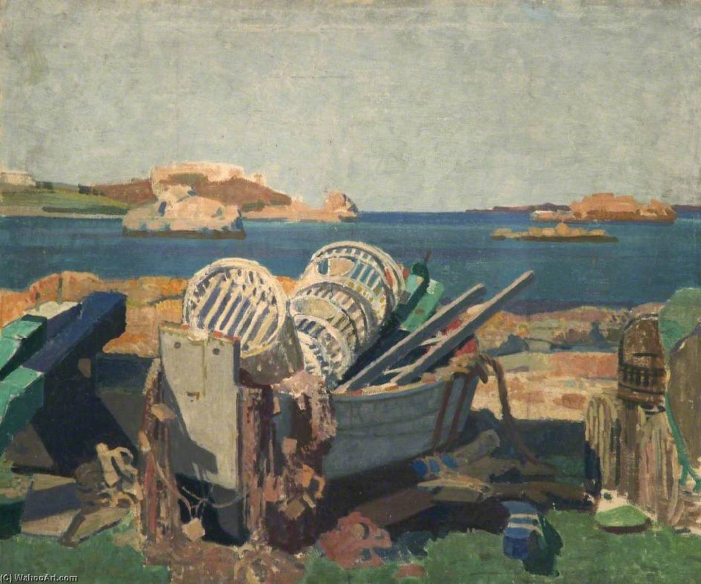 Fishing Gear, Brittany, France — Stanley Royle