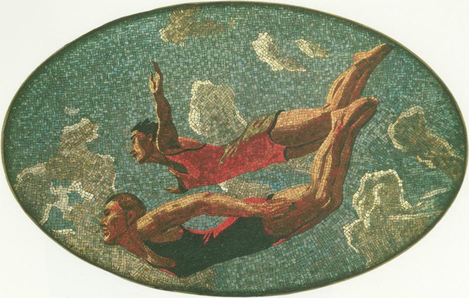 Mosaic Art For Metro Station 'mayakovkskaya'. 02 — Aleksandr Deyneka