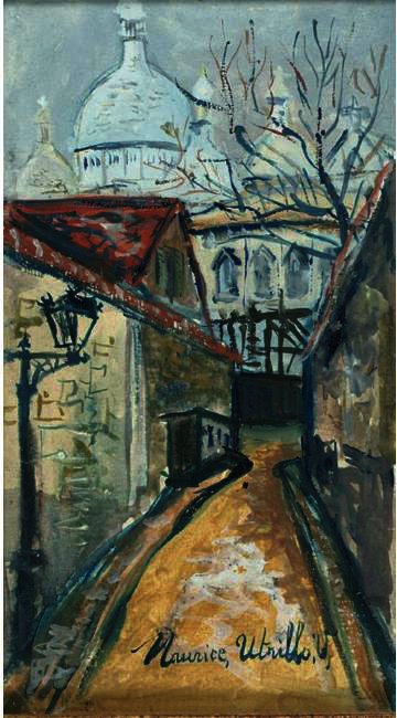 Montmartre 8 — Maurice Utrillo