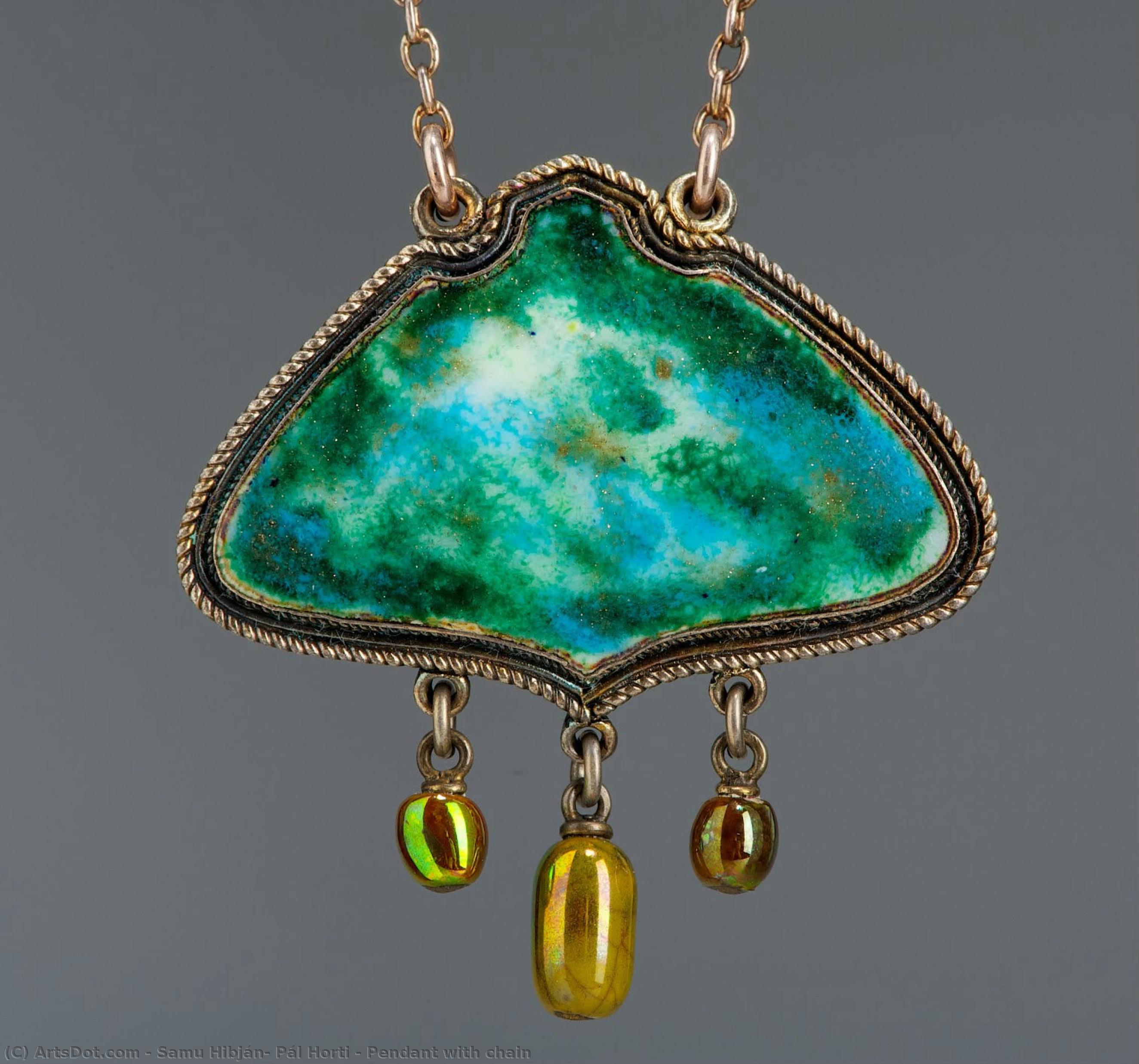 Pendant With Chain — Samu Hibján, Pál Horti