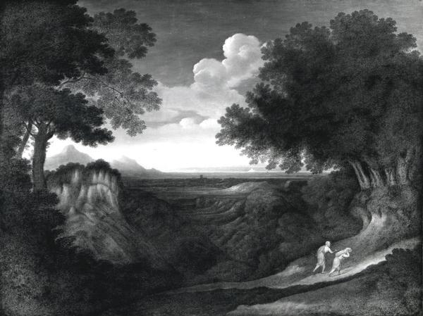 Landscape With Abraham And Isaac — Džon Vajt Abot