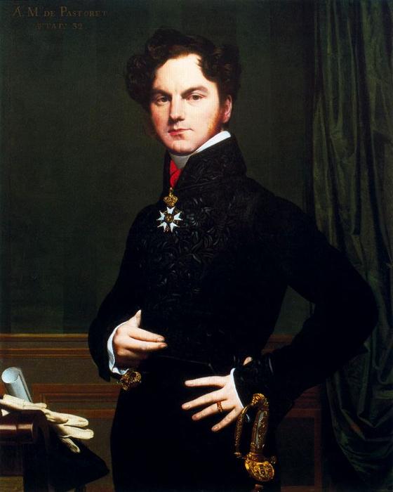Portrait Of Comte Amédée-david De Pastoret — Jean-auguste-dominique Ingres