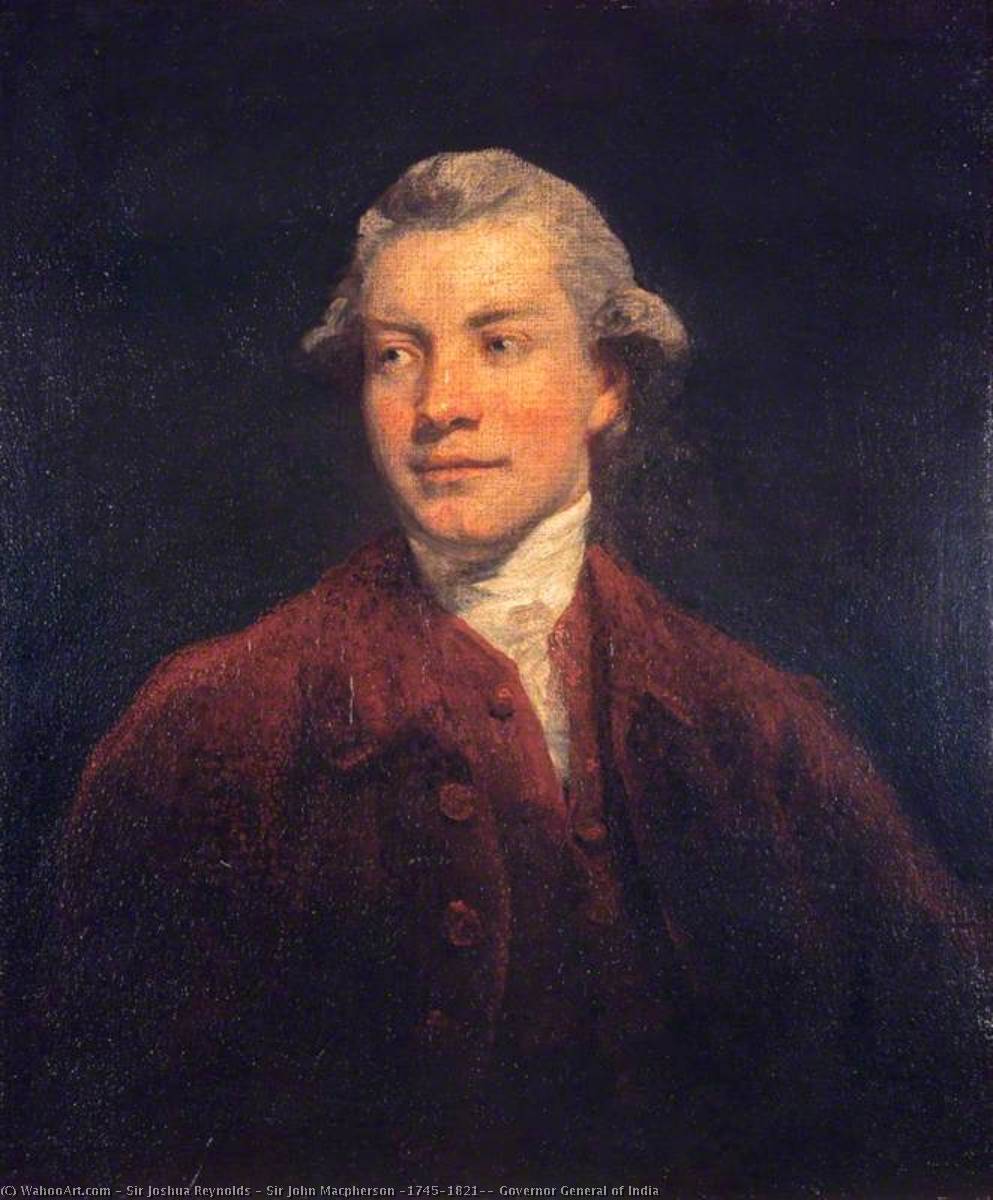Sir John Macpherson (1745–1821), Governor General Of India — Sir Joshua Reynolds