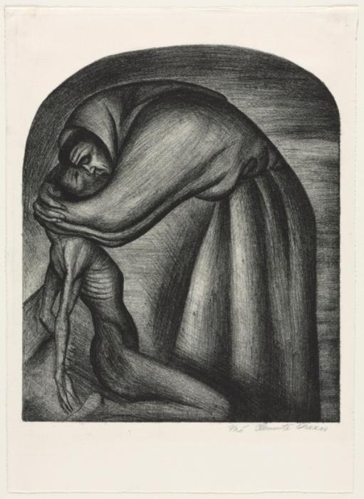 The Franciscan And The Indian — José Clemente Orozco