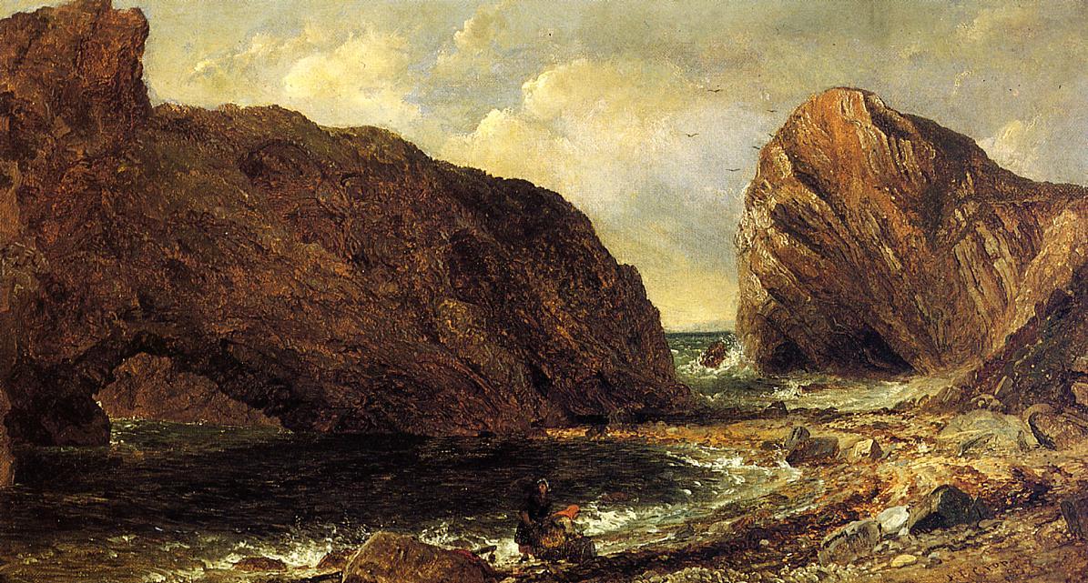 By The Sea, Lulworth — Jasper Francis Cropsey