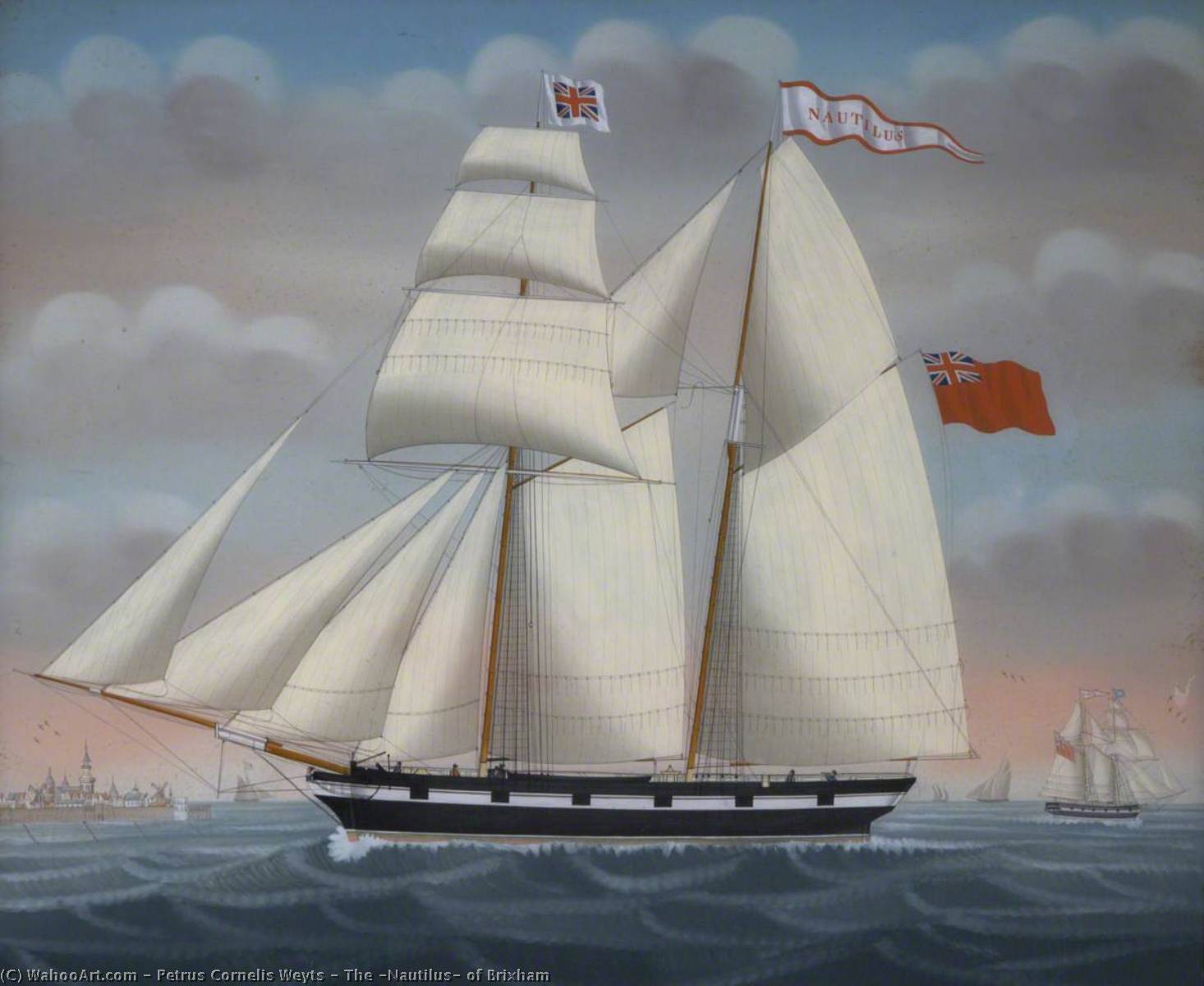 The 'nautilus' Of Brixham — Petrus Cornelis Weyts