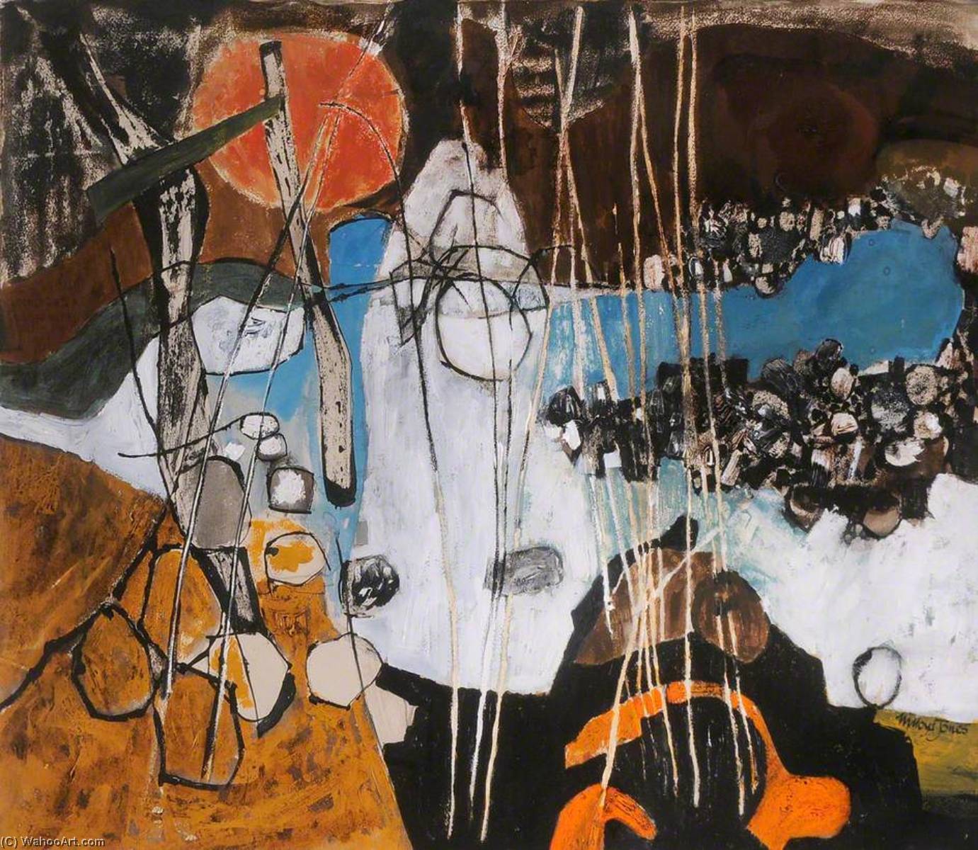 Abstract Landscape — Mary Lloyd Jones