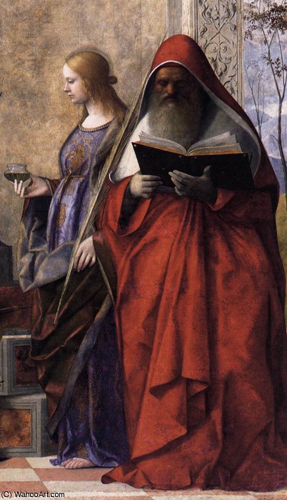 San Zaccaria Altarpiece - San Zaccaria Altarpiece (detail)3 — Giovanni Bellini