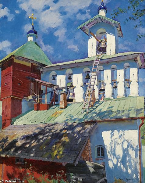The Belfry Of The Pskovo — Sergey Arsenievich Vinogradov