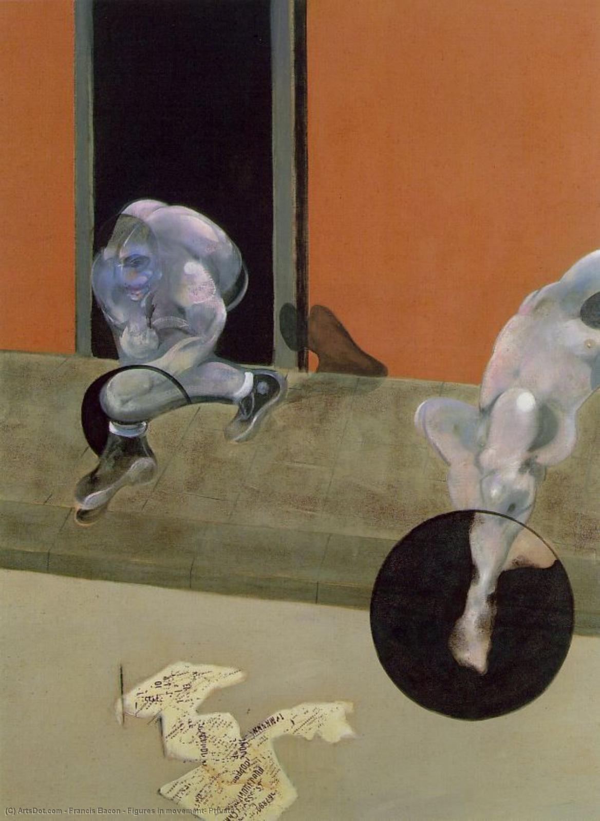 Figuras En Movimiento — Francis Bacon