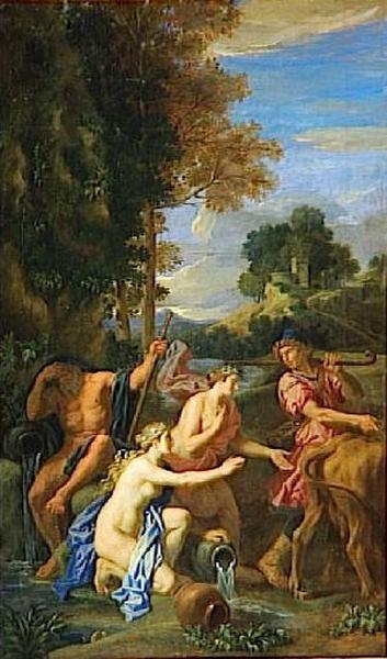 La Nymphe Io Changee En Vache — François Verdier