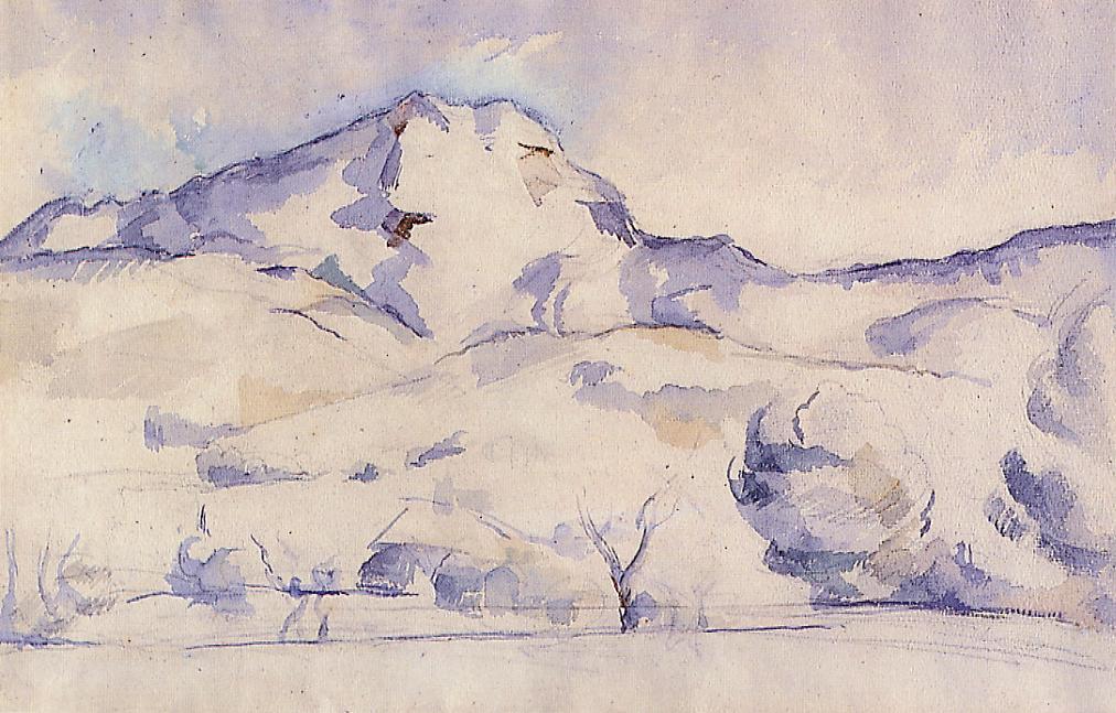 Mont Sainte-victoire 10 — Paul Cézanne