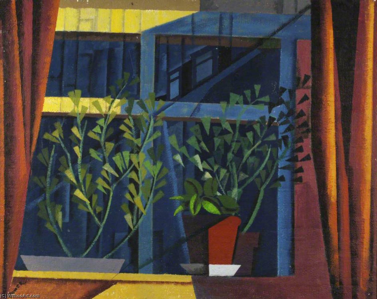 Plants On A Windowsill — Ronald Power