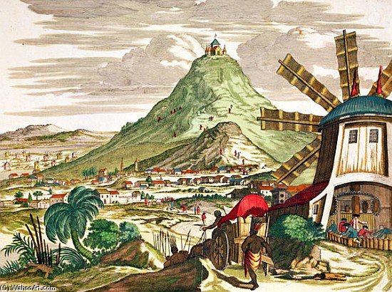 View Of Potosi In Bolivia — Martin Engelbrecht