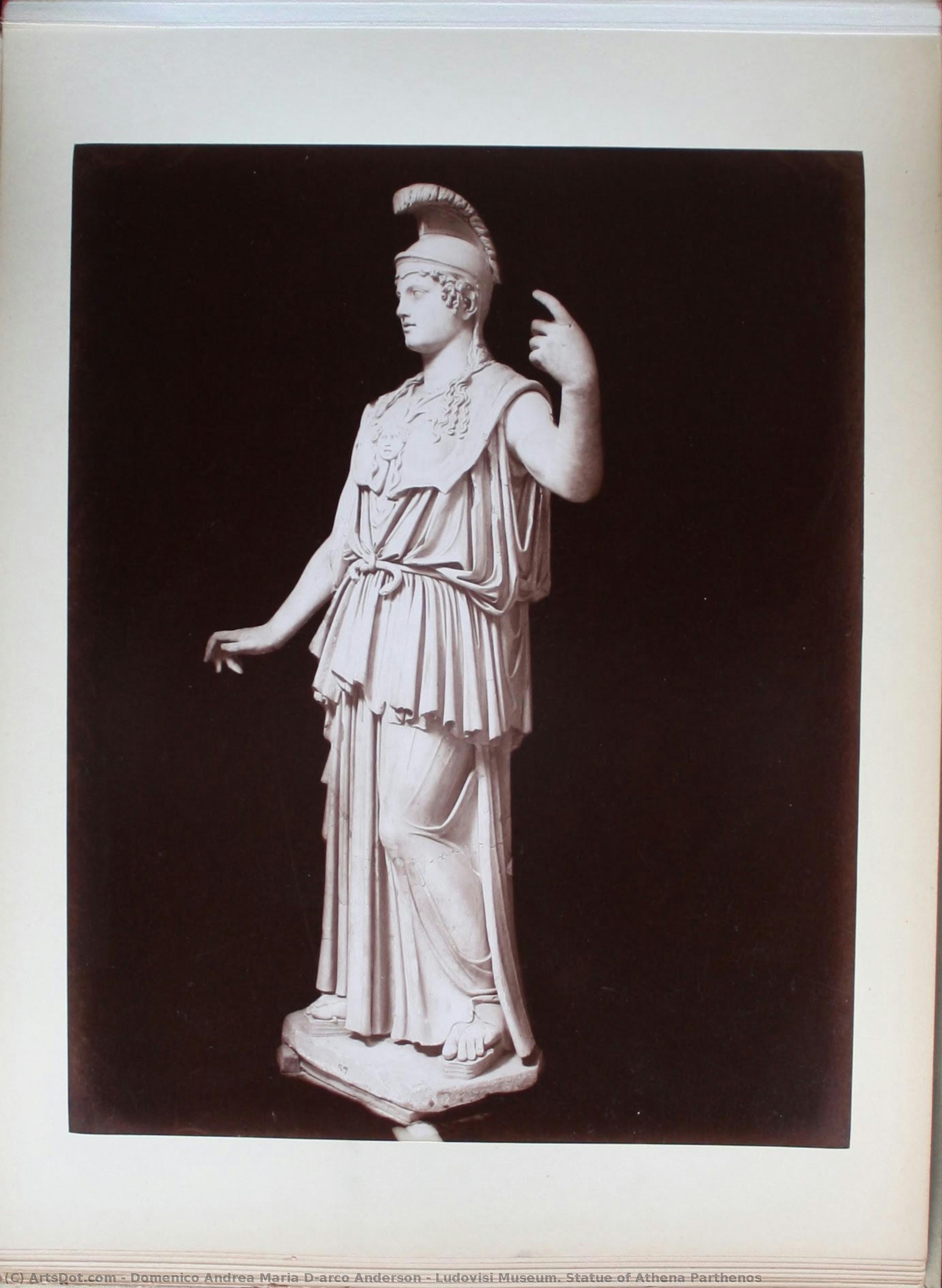 Ludovisi Museum. Statue Of Athena Parthenos — Domenico Anderson