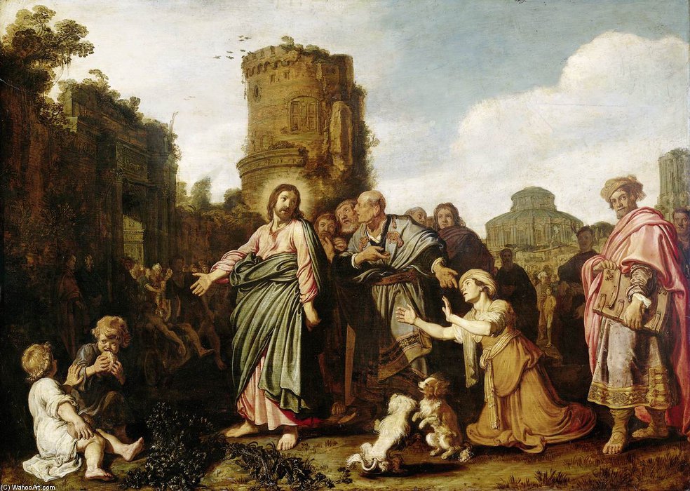 Christ And The Canaanite Woman — Pieter Pietersz Lastman