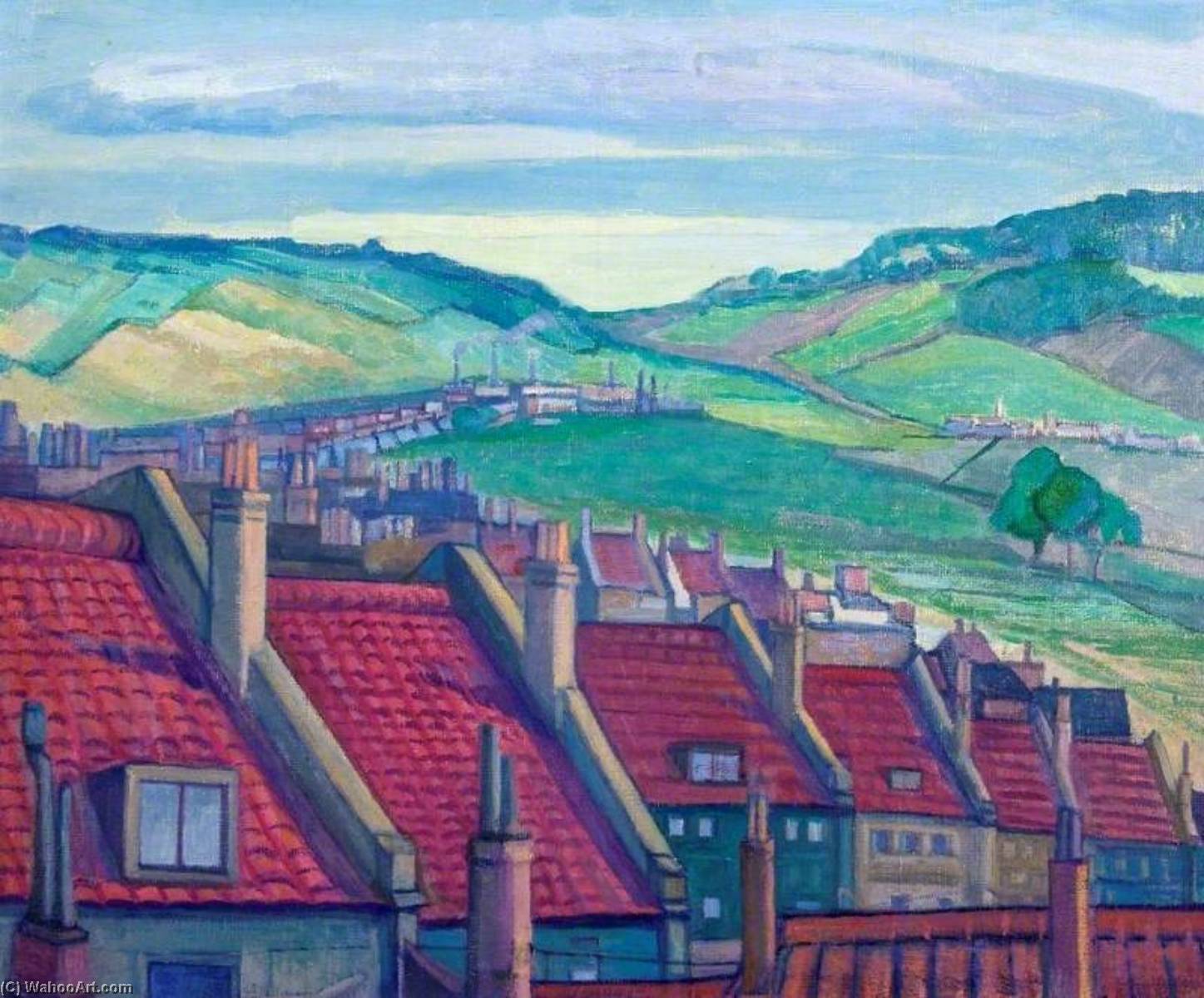 Rooftops, Clifton, Bristol — Stanislawa De Karlowska