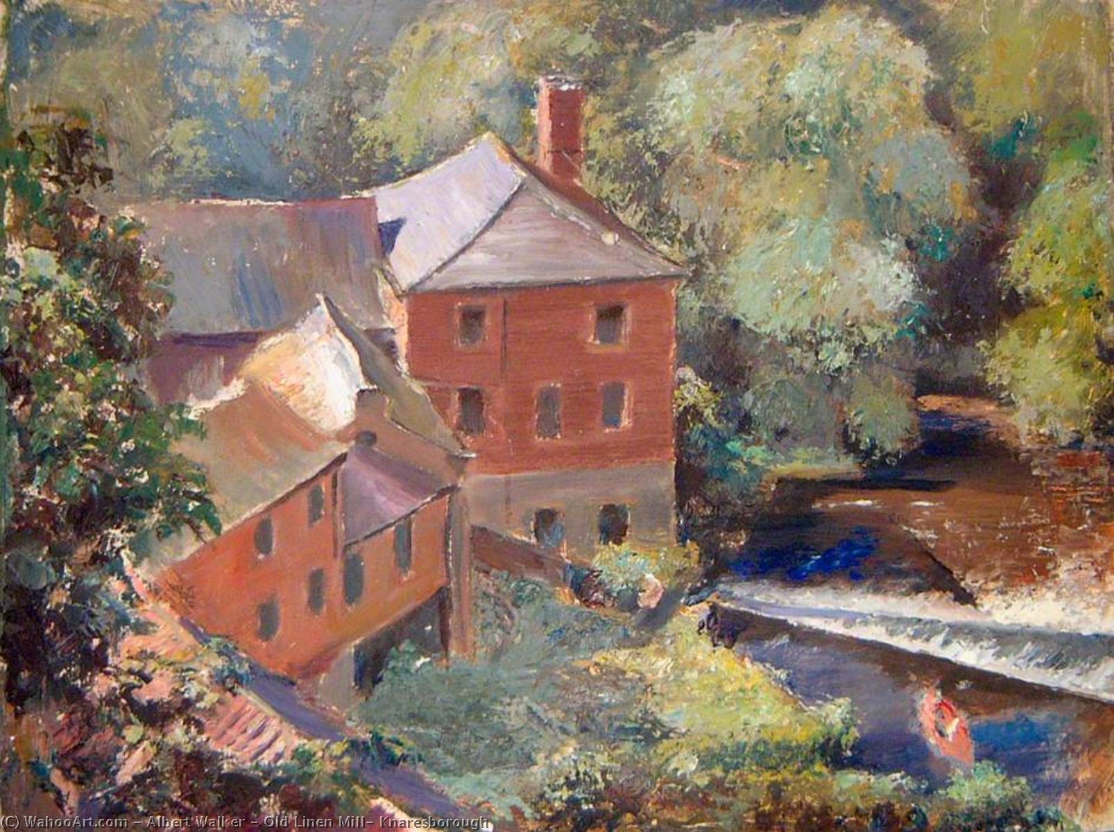 Old Linen Mill, Knaresborough — Albert Walker