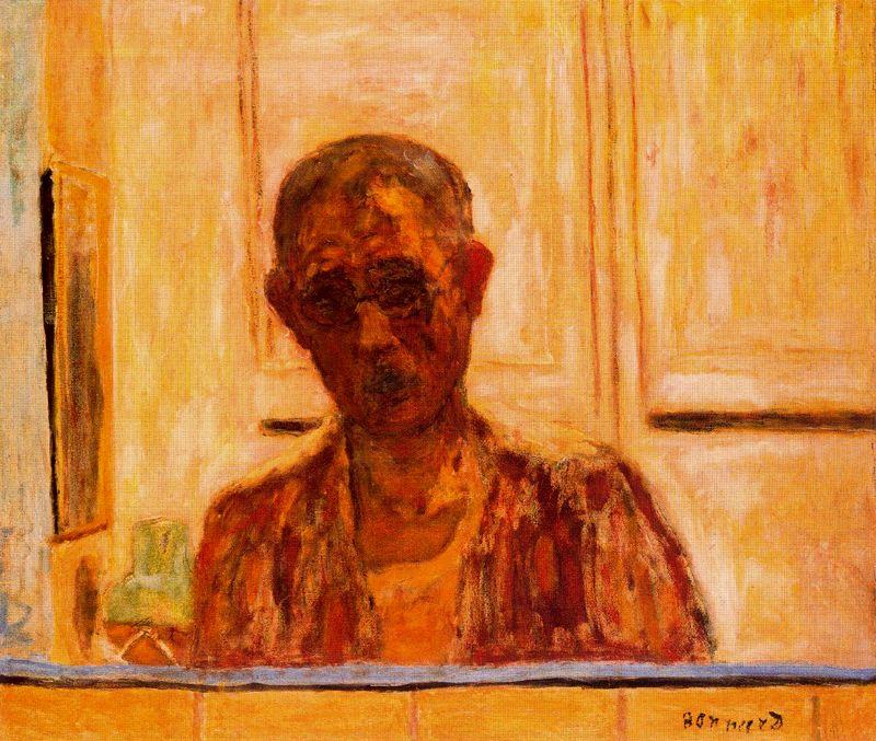 Self Portrait In The Mirror — Пијер Боннар