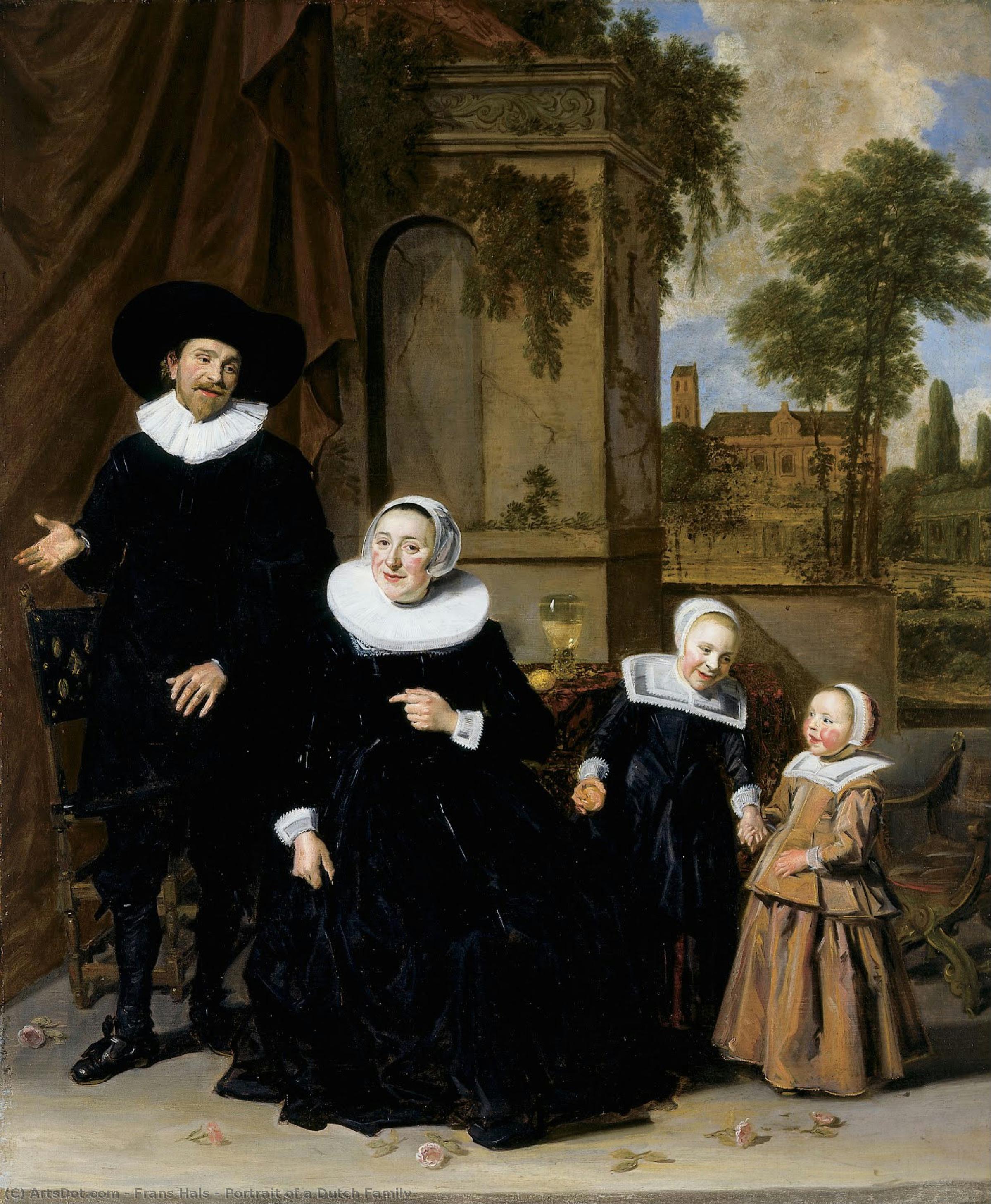 Portrait Of A Dutch Family — Frans Hals I