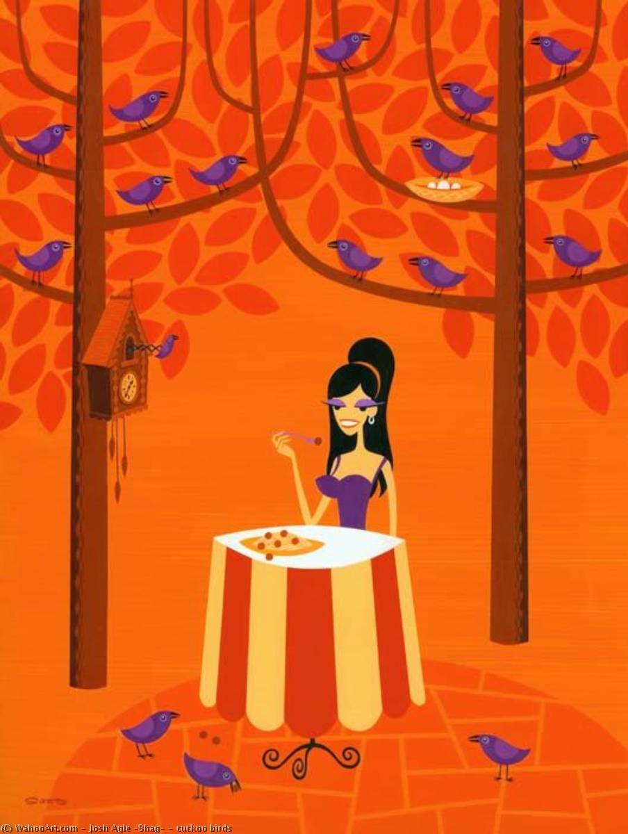 Cuckoo Birds — Josh Agle (shag)