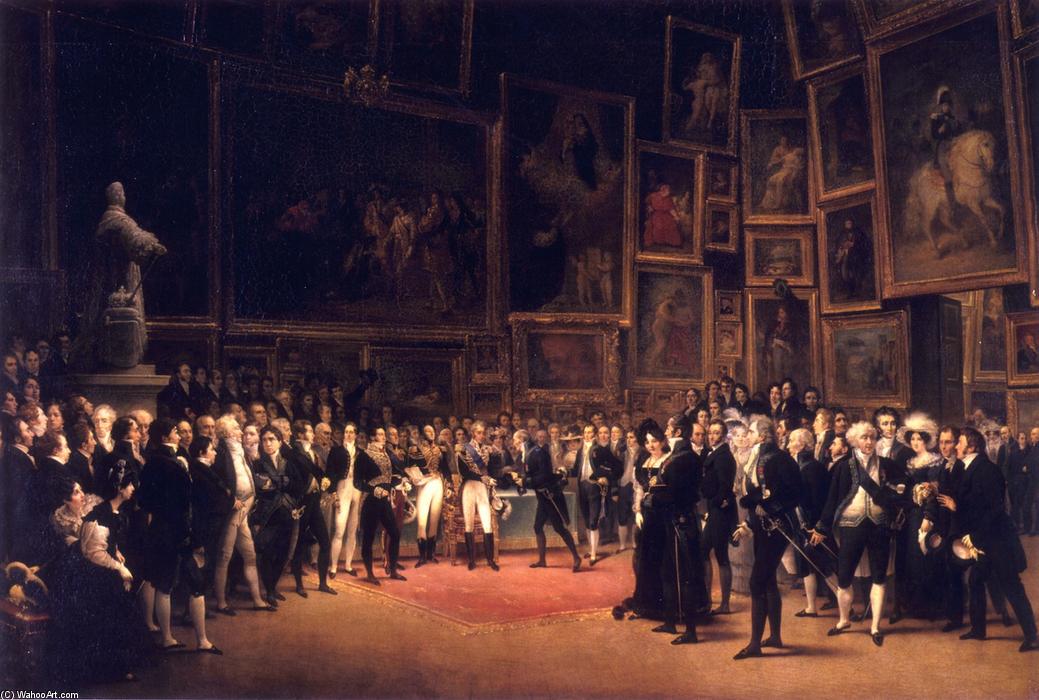 Charles X Distribuyendo Premios En El Salón De 1824 — Jean-auguste-dominique Ingres
