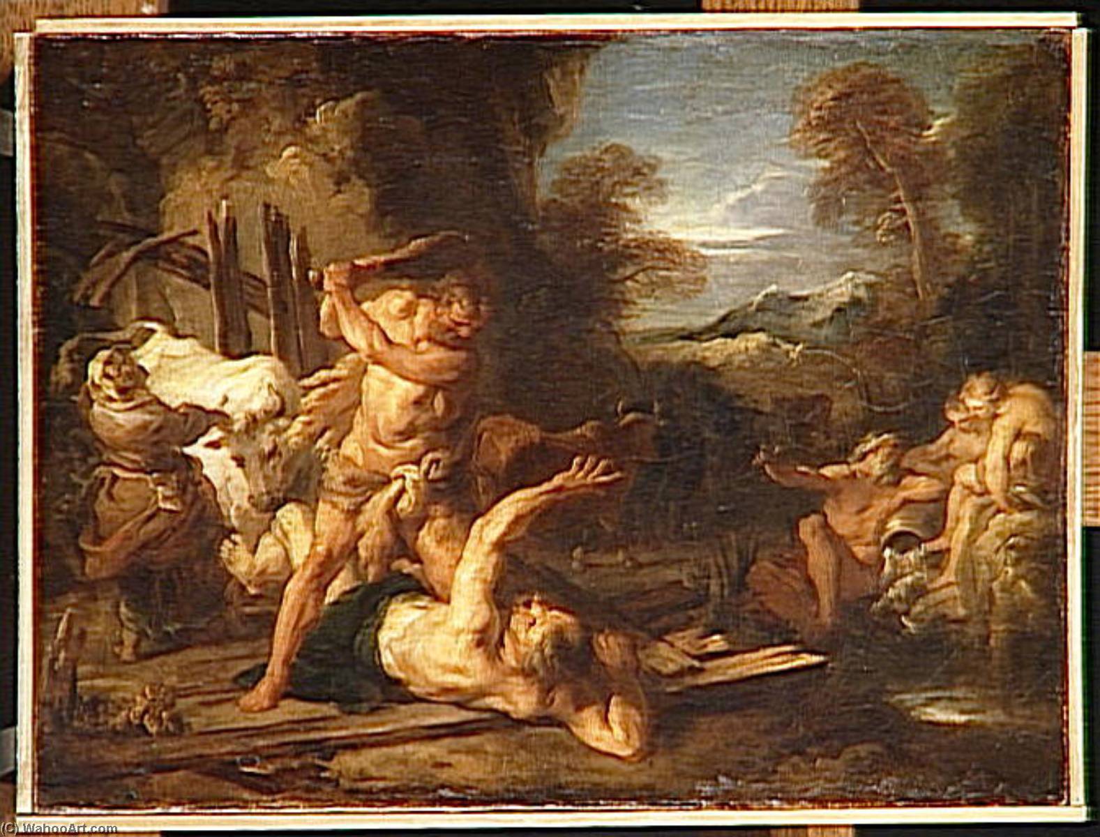 Hercule Assommant Cacus — Франсуа Лемон