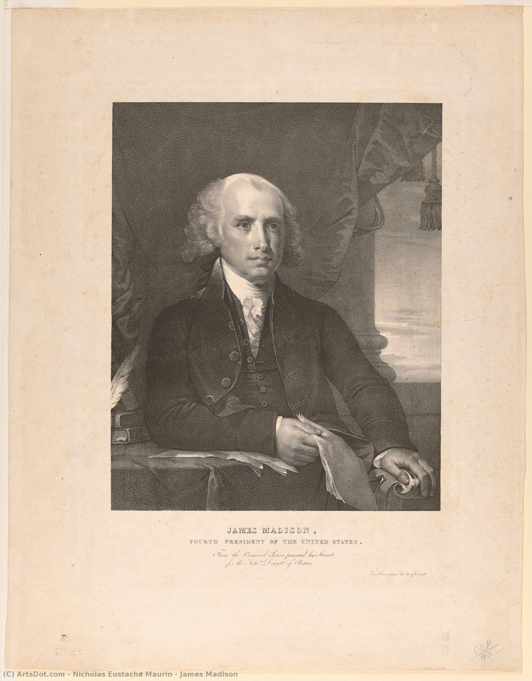 James Madison — Nicholas Eustache Maurin