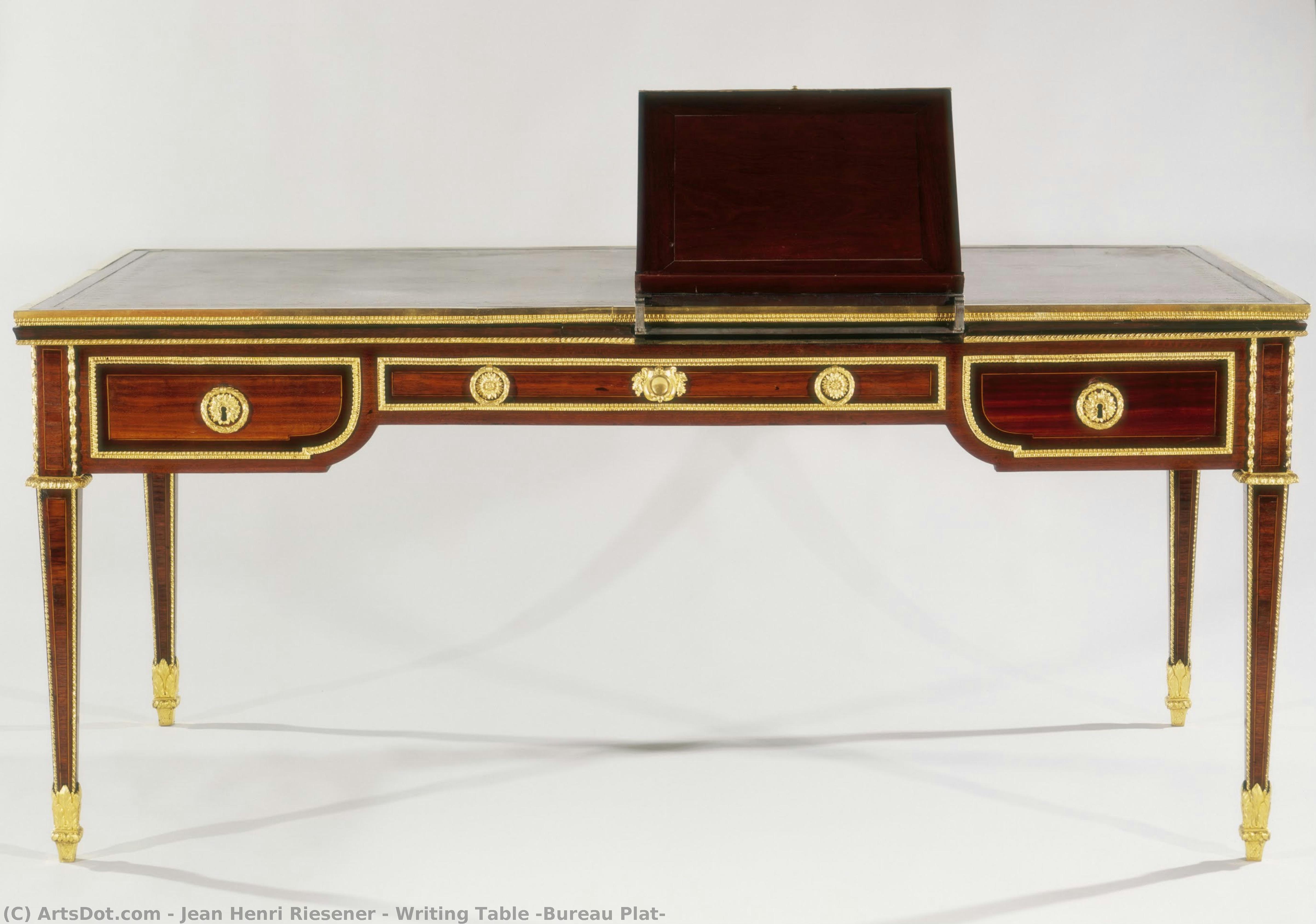 Writing Table (bureau Plat) — Жан-анри Ризанер