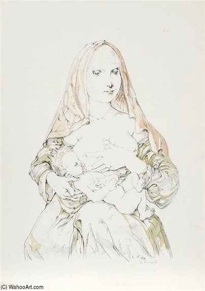 Nursing Mother — Léonard Tsuguharu Foujita