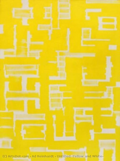 Untitled (yellow And White) — Ad Reinhardt