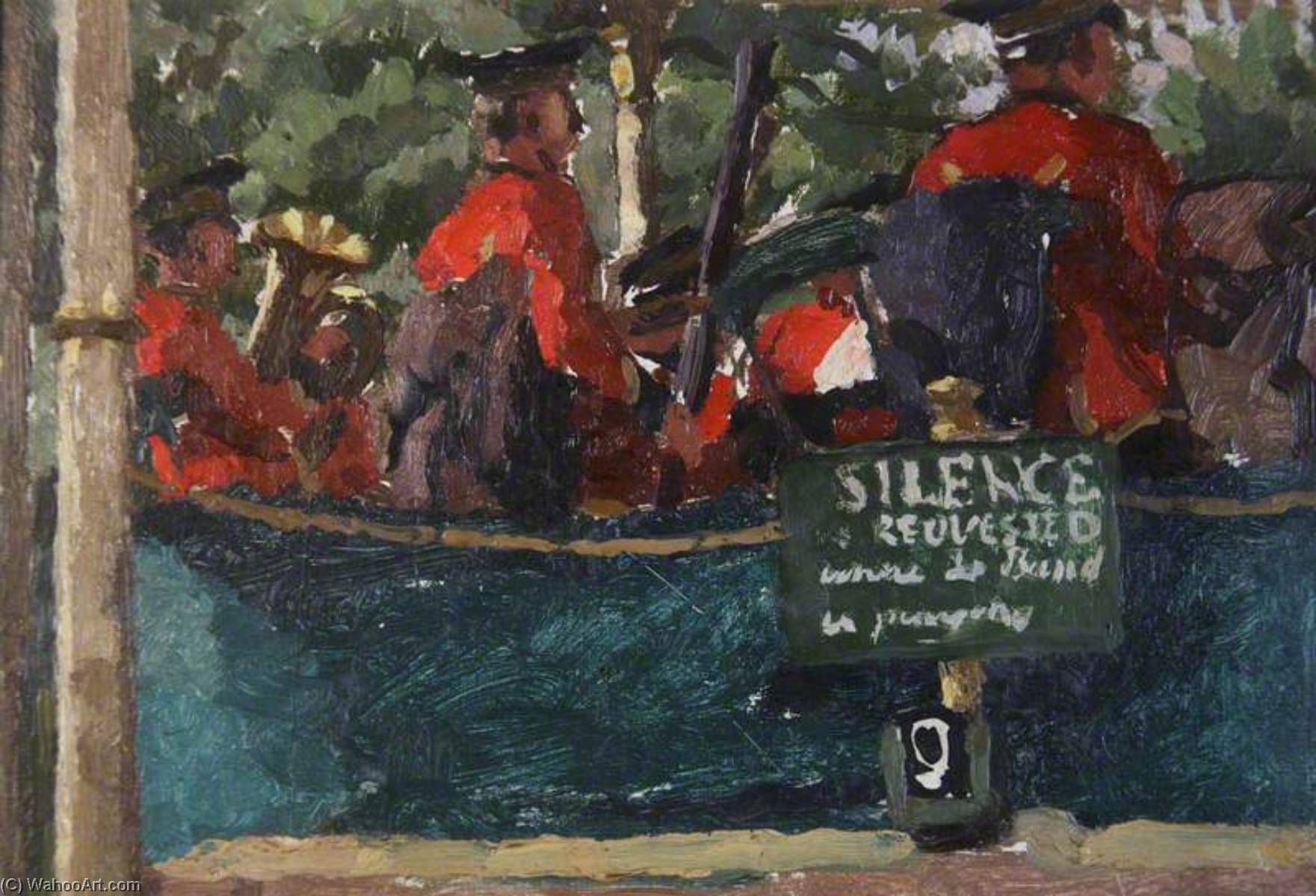 The Band Plays — Edward Morland Lewis