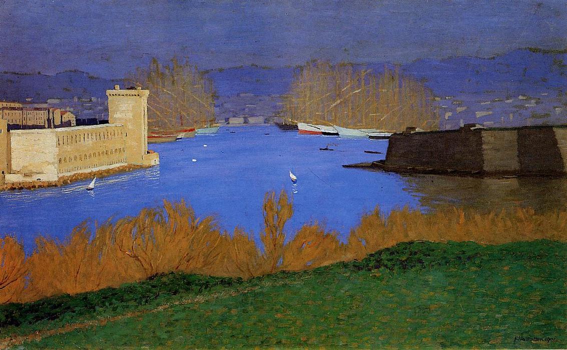 The Port Of Marseille — Félix Vallotton
