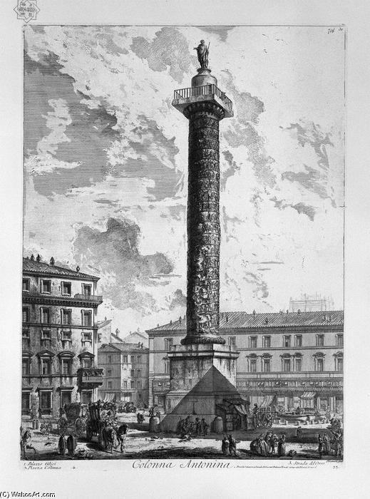Trajan`s Column — Giovanni Battista Piranesi