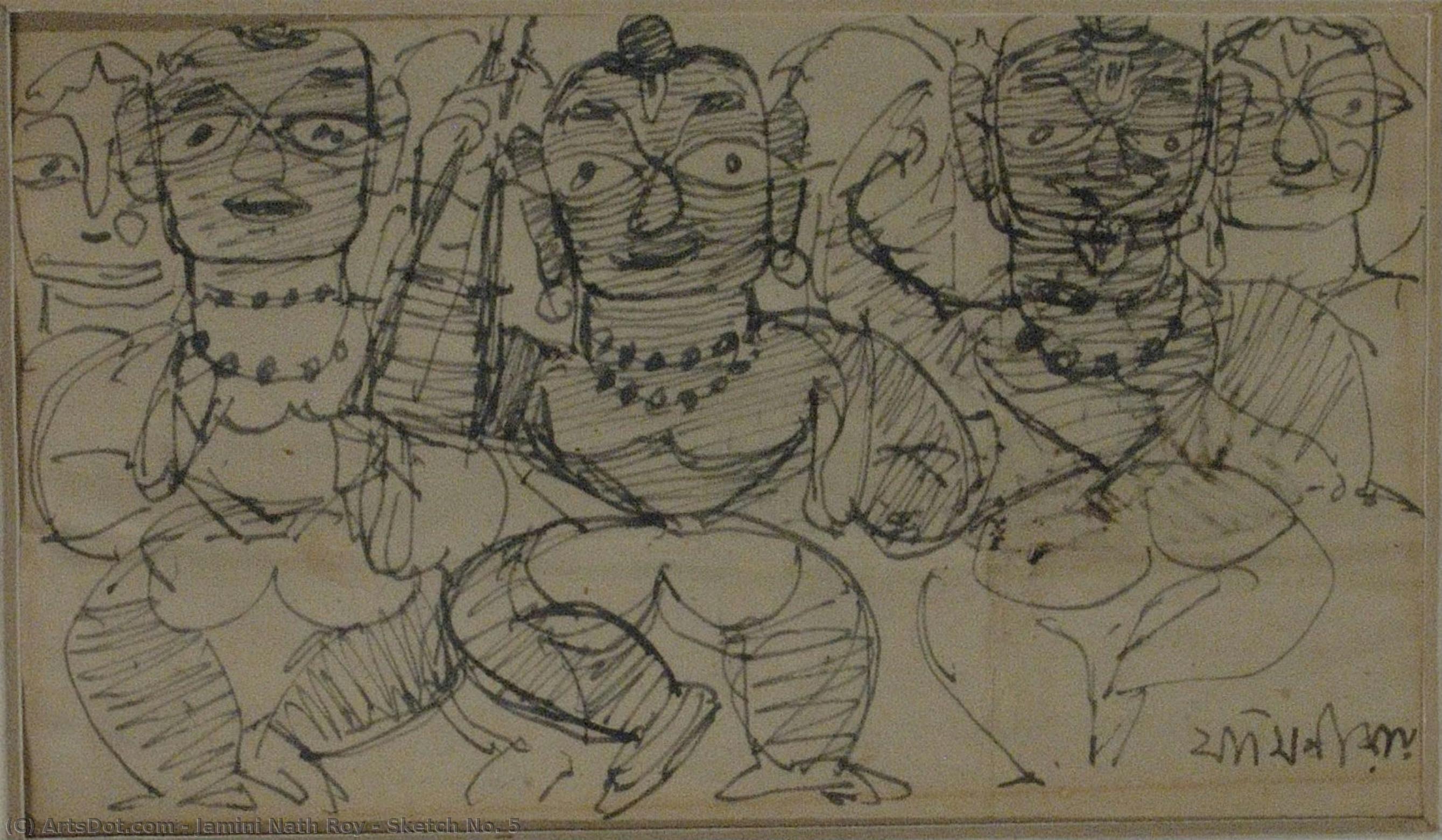 Sketch No. 5 — Джамини Нат Рой