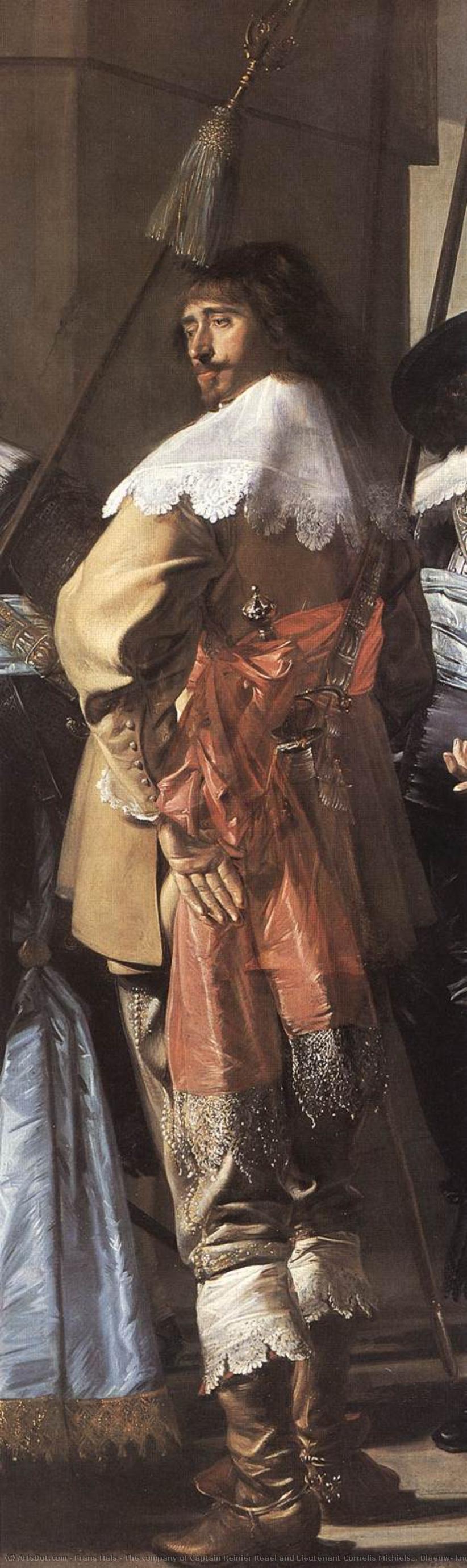 The Company Of Captain Reinier Reael And Lieutenant Cornelis Michielsz. Blaeuw, Known As The ‘meagre Company’ (detail) — Frans Hals