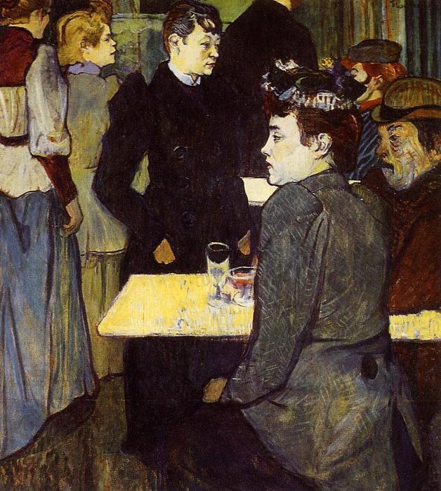 A Corner In The Moulin De La Galette — Henri De Toulouse-lautrec
