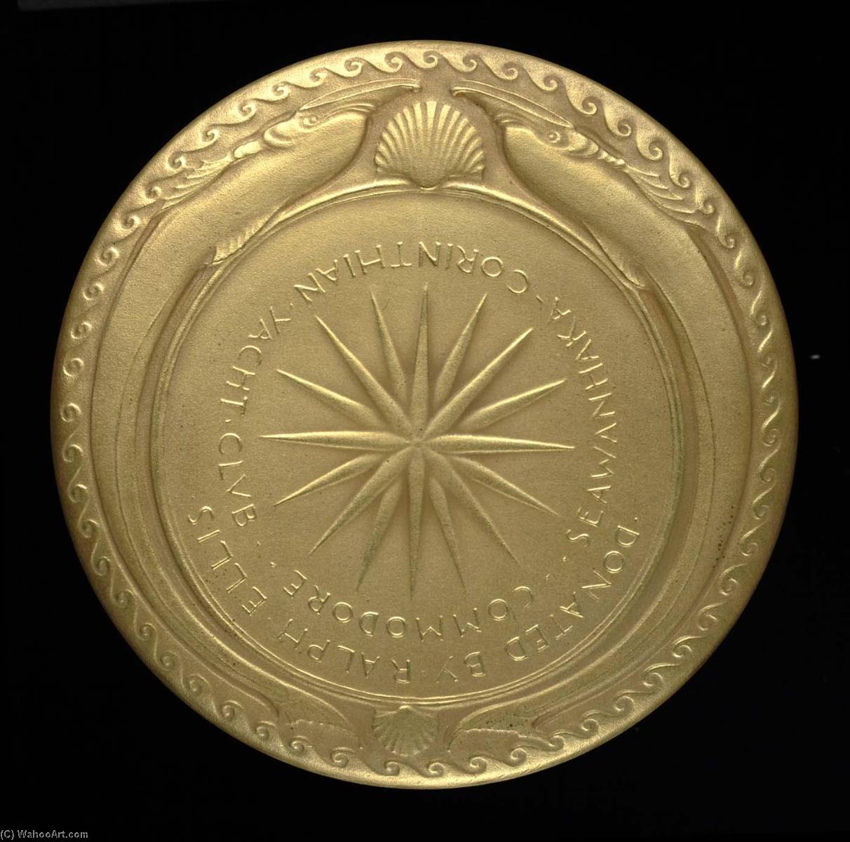 British American Cup Medal (reverse) — アンソニー・デ・フランシシ