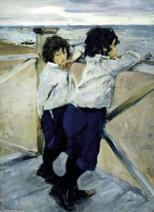 Children. Sasha And Yura Serov — Valentin Alexandrovich Serov
