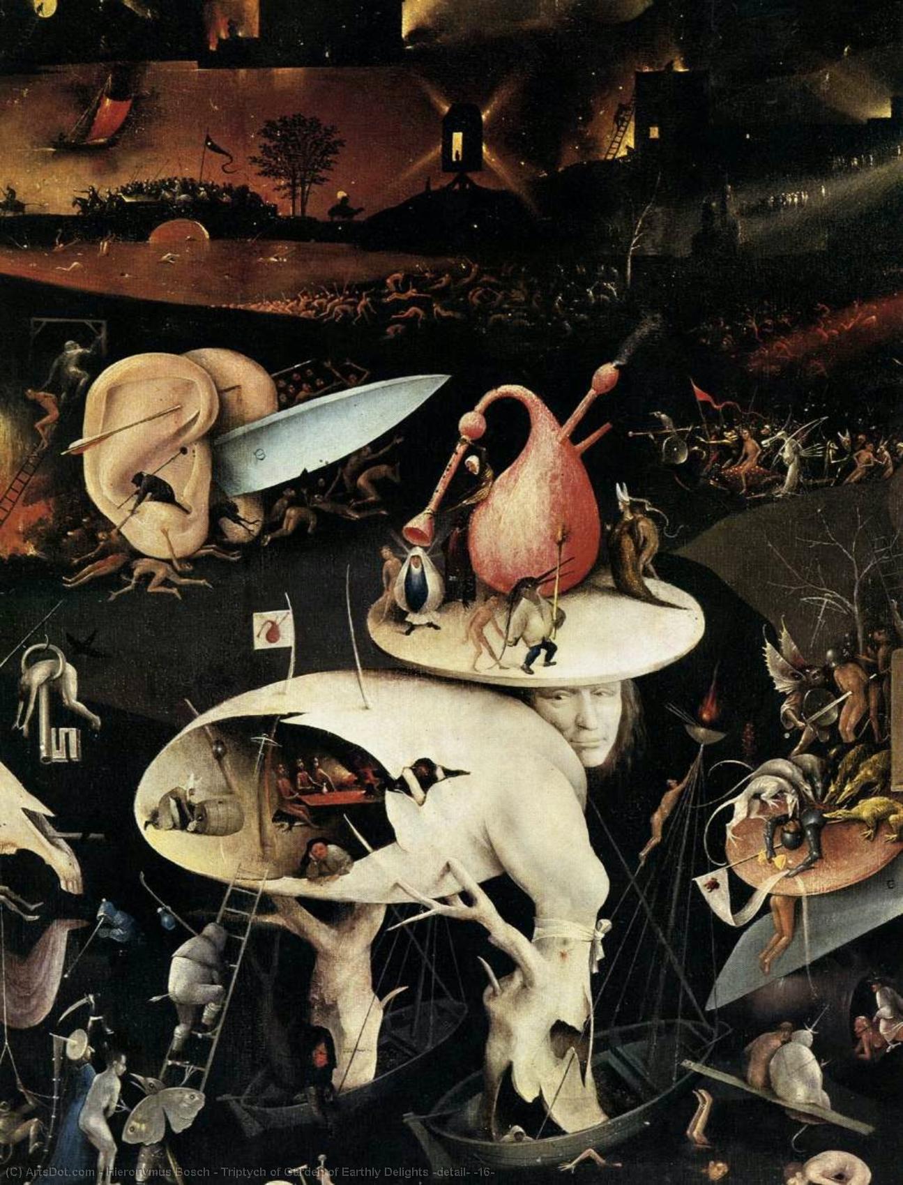 Triptych Del Jardín De Las Delicias (detalle) — Jerónimo Bosch