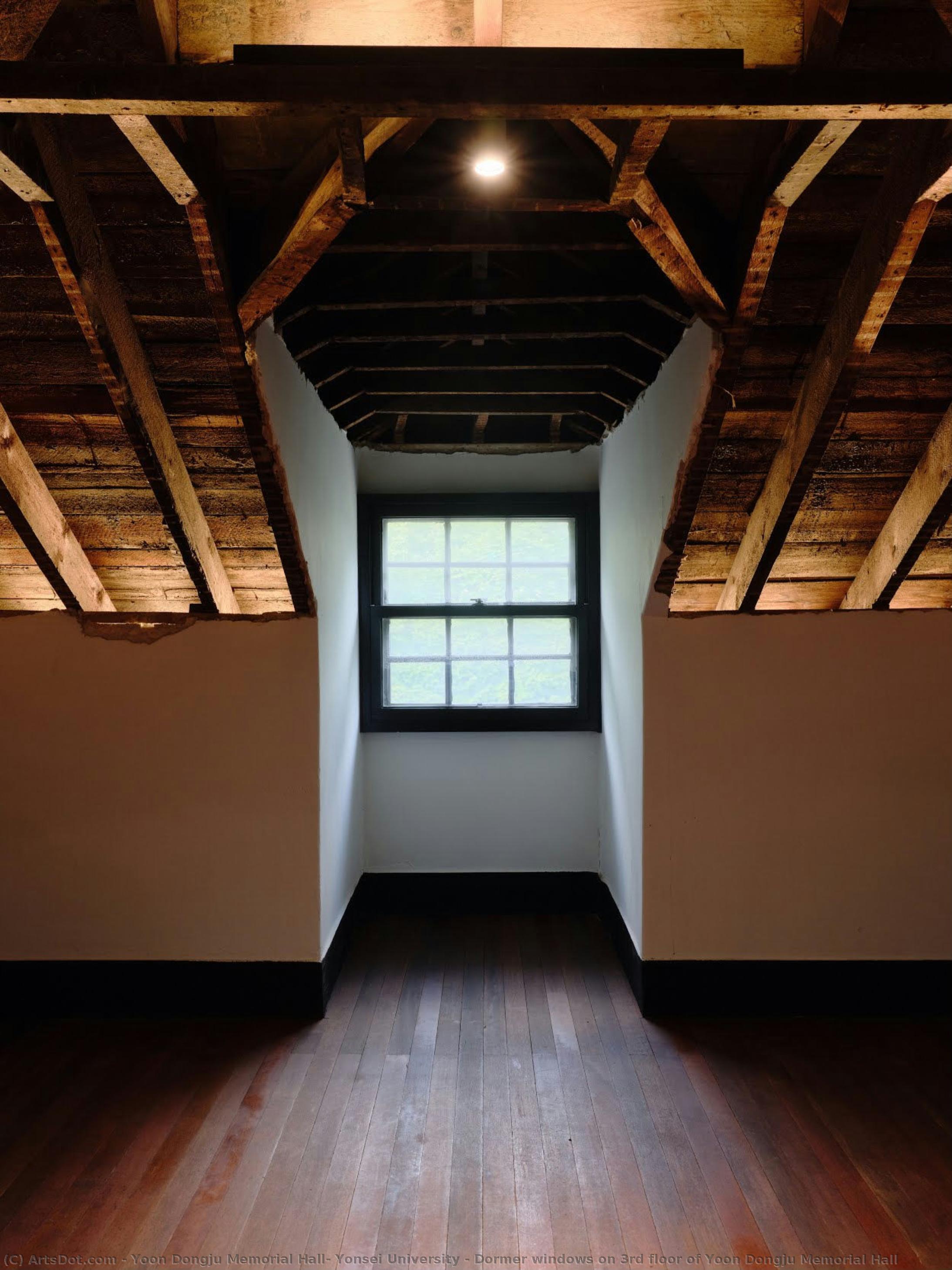 Dormer Windows On 3rd Floor Of Yoon Dongju Memorial Hall — Yoon-dongju-gedenkstätte, Yonsei-universität